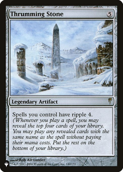 Thrumming Stone (PLST) (CSP-142)