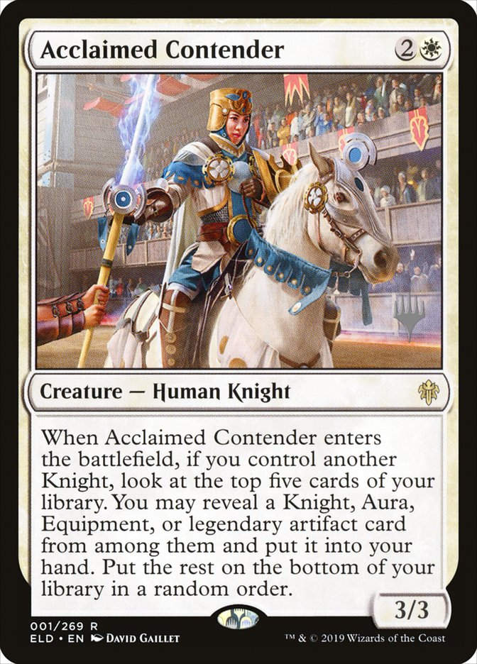 Acclaimed Contender (PELD) (1p)