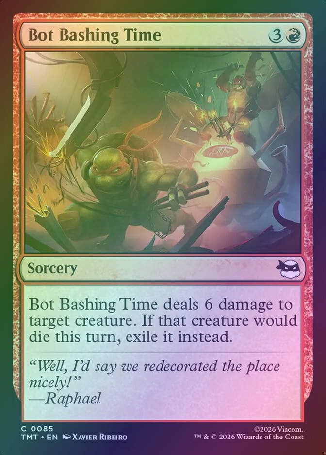 Bot Bashing Time (TMT) (85) / Foil