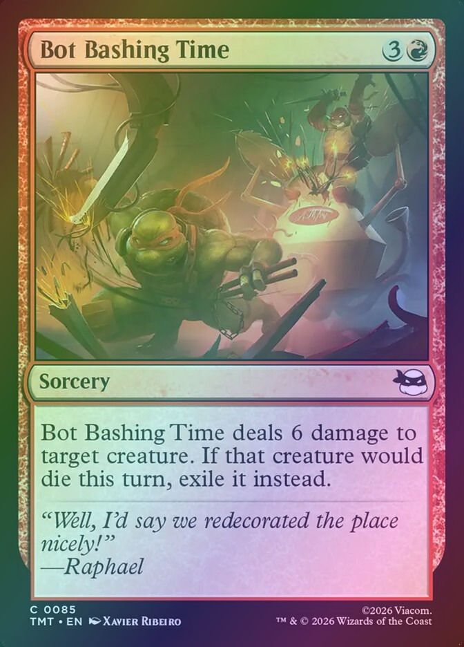 Bot Bashing Time (TMT) (85) / Foil