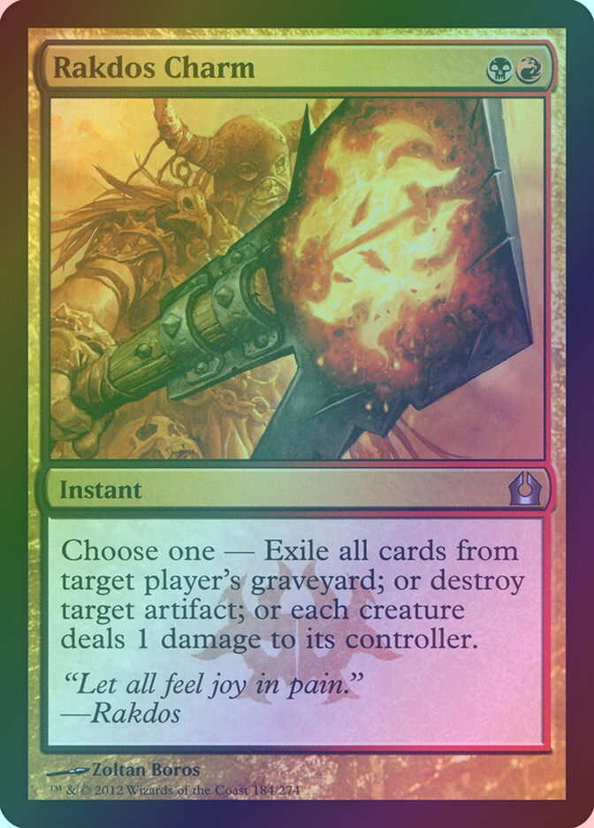 Rakdos Charm (RTR) (184) / Foil