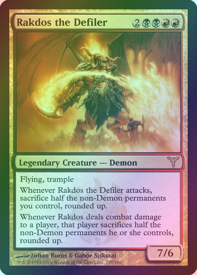 Rakdos the Defiler (DIS) (129) / Foil