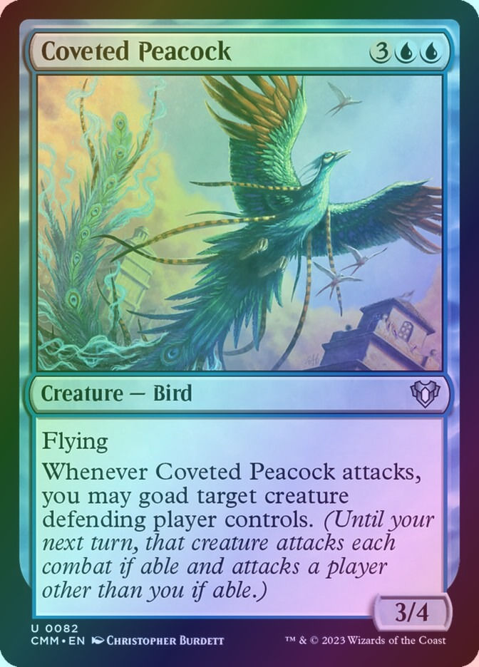 Coveted Peacock (CMM) (82) / Foil
