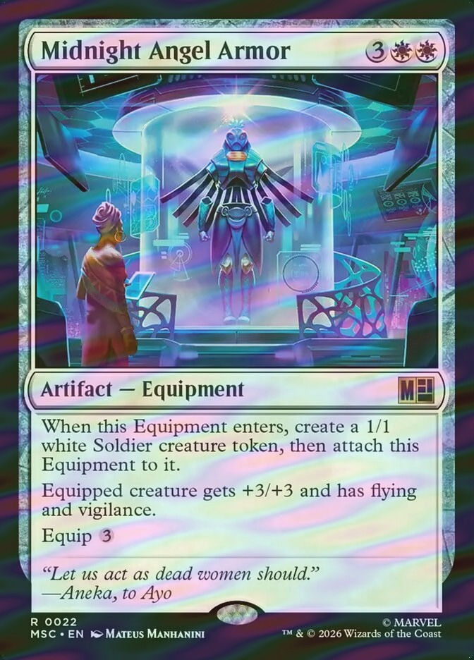 Midnight Angel Armor (MSC) (22) / Surge Foil