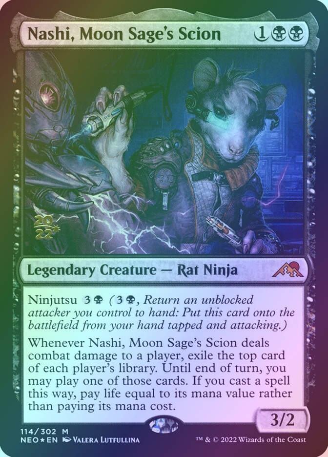 Nashi, Moon Sage's Scion (PNEO) (114s) / Foil