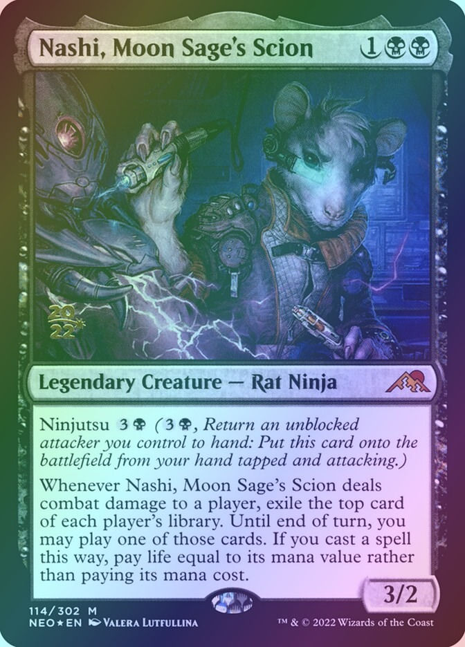 Nashi, Moon Sage's Scion (PNEO) (114s) / Foil
