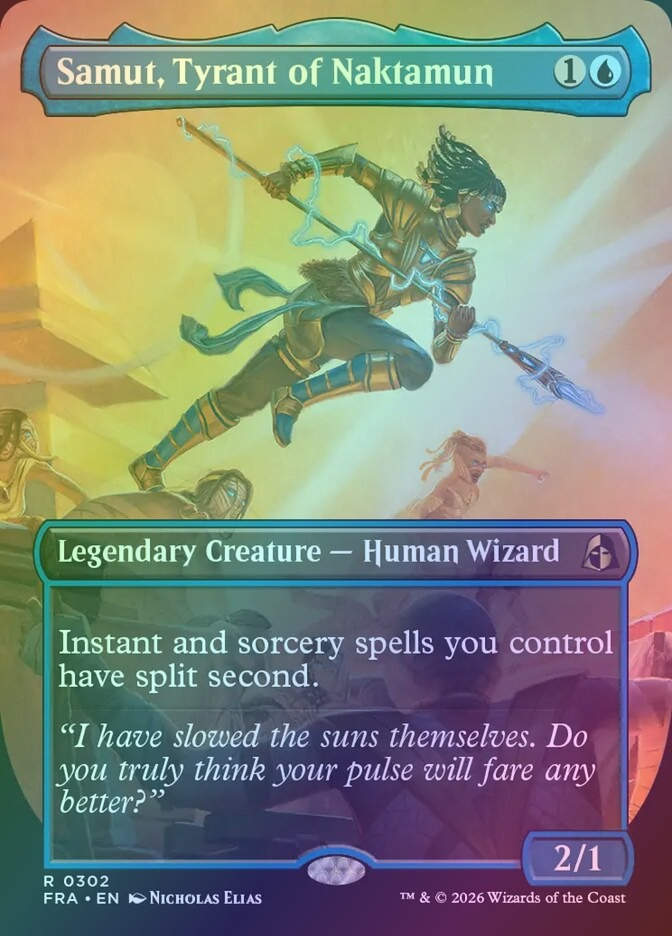 Samut, Tyrant of Naktamun (FRA) (302) / Borderless / Foil