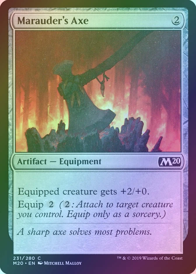 Marauder's Axe (M20) (231) / Foil