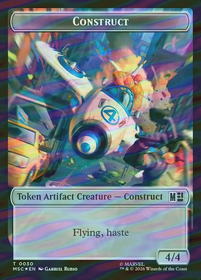 Construct // Treasure (TMSC) (30 // 27) / Surge Foil