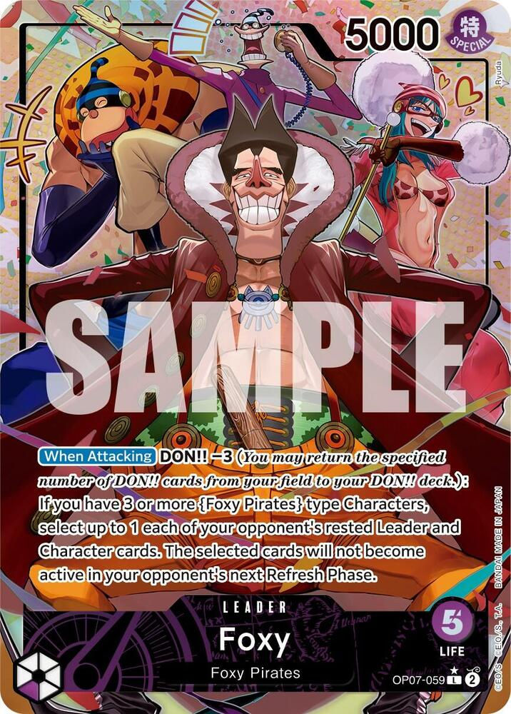 Foxy (059) (Parallel) (OP07-059) / Foil