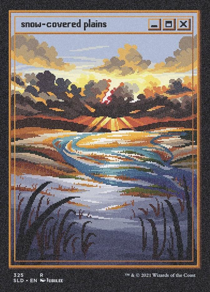 Snow-Covered Plains (SLD) (325) / Foil Etched