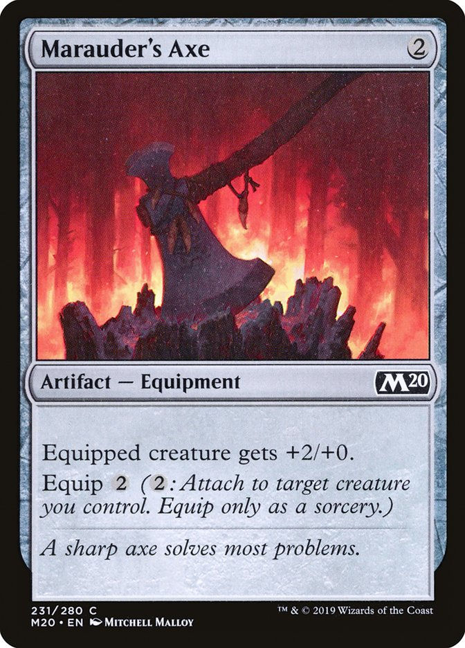 Marauder's Axe (M20) (231)
