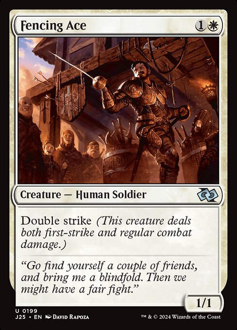 Fencing Ace (J25) (199)
