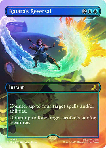 Katara's Reversal (TLE) (63) / Borderless / Foil