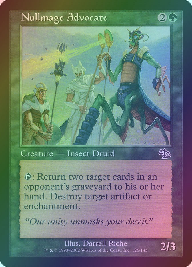 Nullmage Advocate (JUD) (126) / Foil