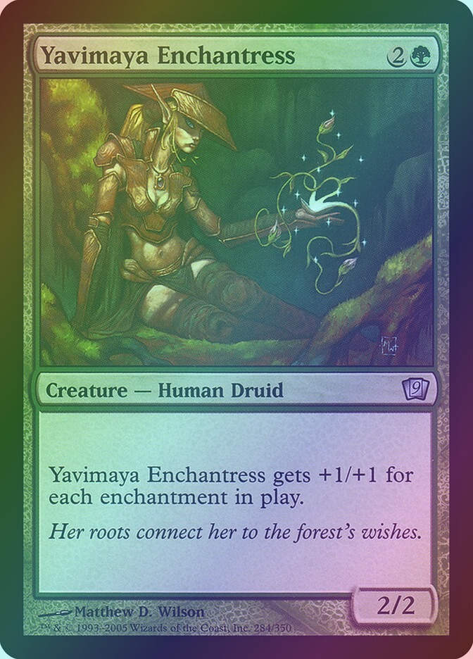 Yavimaya Enchantress (9ED) (284★) / Foil