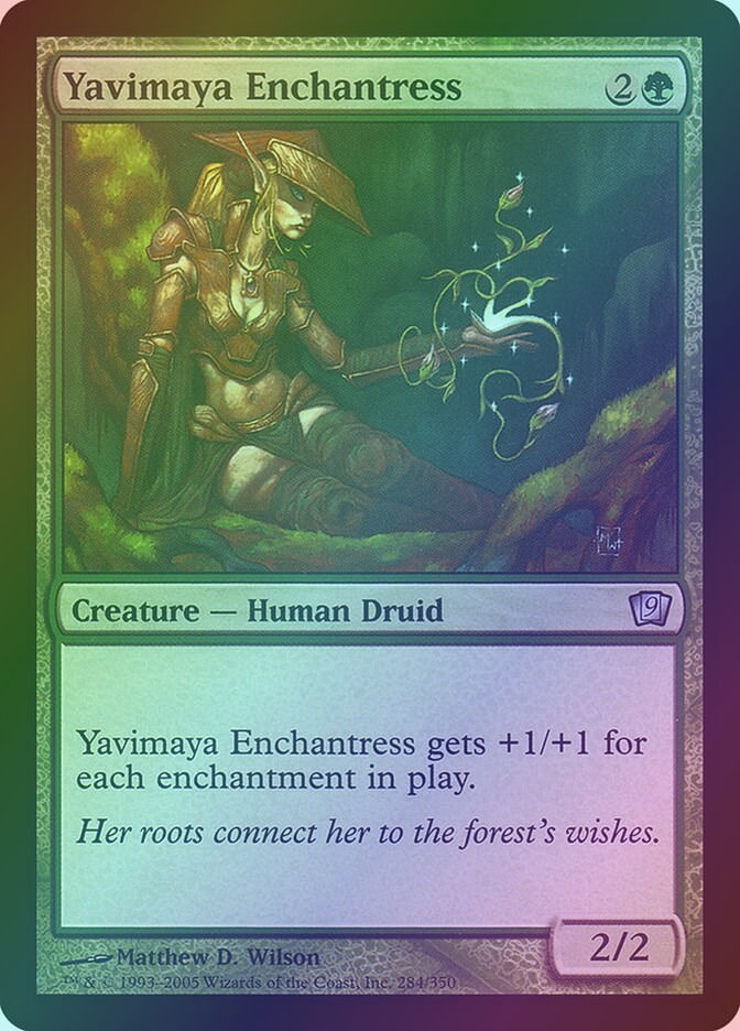 Yavimaya Enchantress (9ED) (284★) / Foil