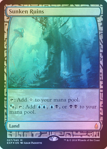 Sunken Ruins (EXP) (27) / Foil | MTG Wolf México