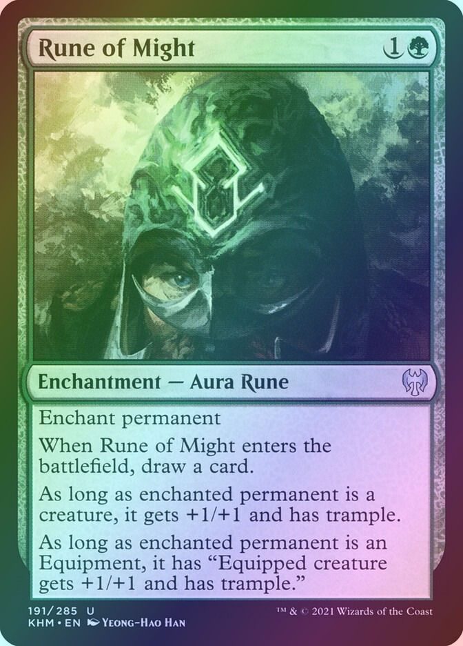 Rune of Might (KHM) (191) / Foil