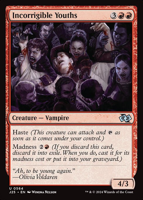Incorrigible Youths (J25) (564)