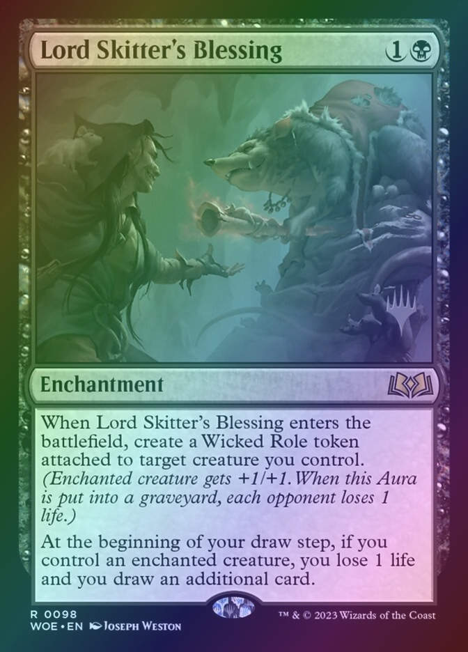 Lord Skitter's Blessing (PWOE) (98p) / Foil