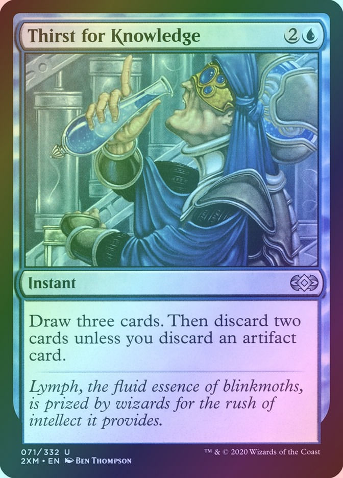 Thirst for Knowledge (2XM) (71) / Foil