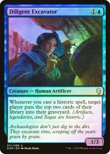 Diligent Excavator (DOM) (51) / Foil