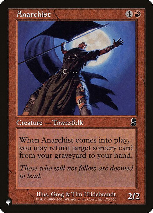 Anarchist (PLST) (ODY-173)