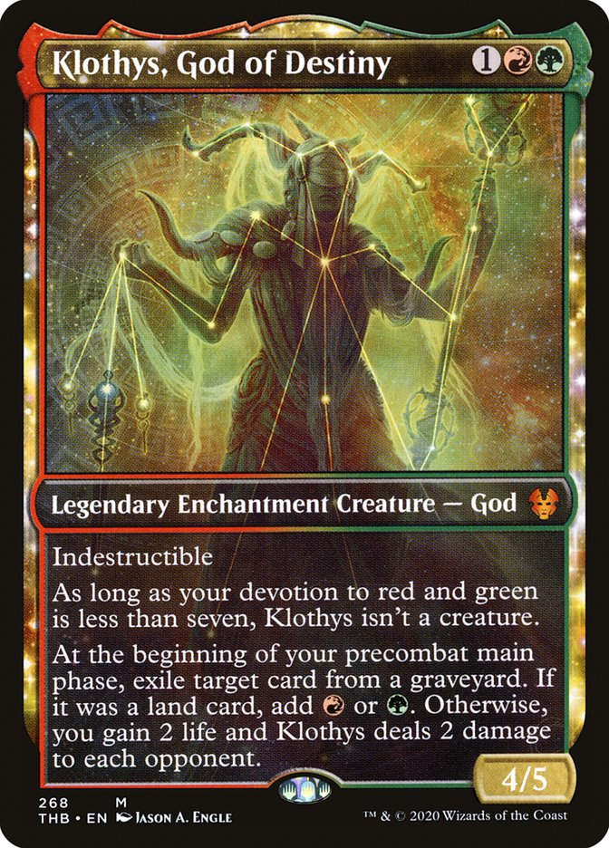 Klothys, God of Destiny (THB) (268) / Showcase