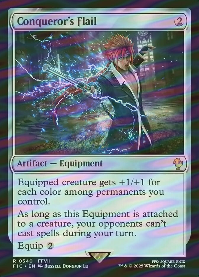 Conqueror's Flail (FIC) (340) / Surge Foil