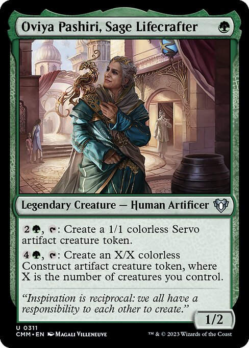 Oviya Pashiri, Sage Lifecrafter (cmm)