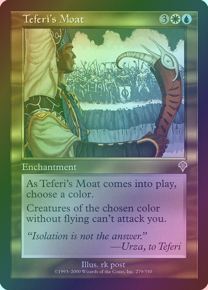 Teferi's Moat (INV) (279) / Foil
