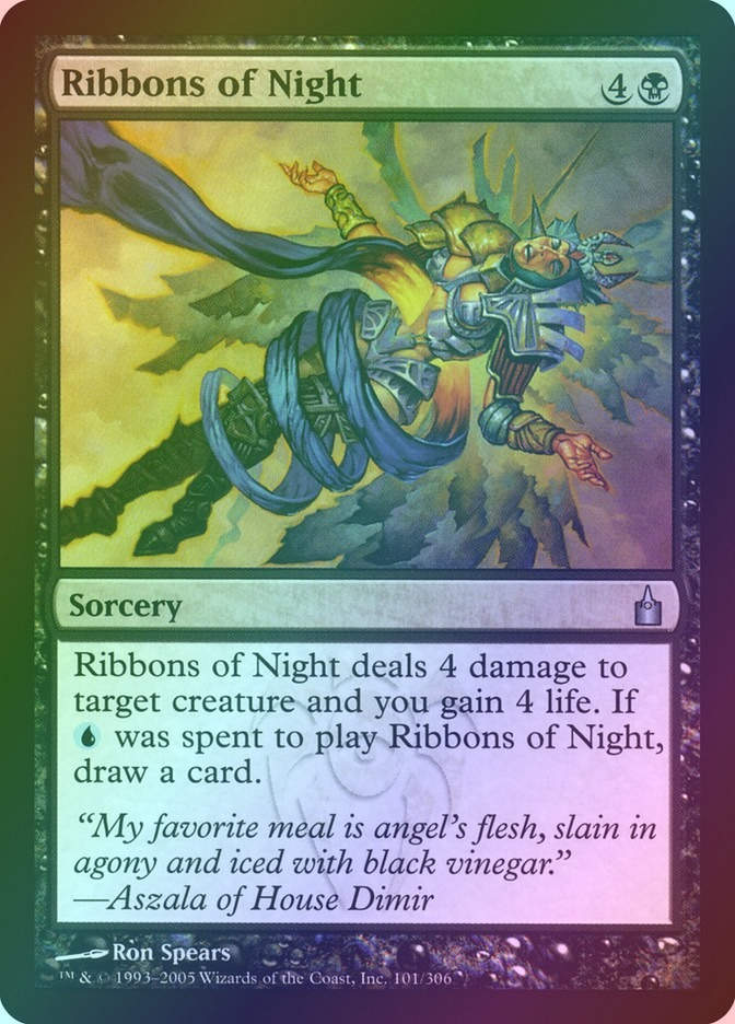 Ribbons of Night (RAV) (101) / Foil