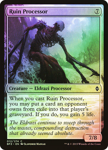 Ruin Processor (BFZ) (12) / Foil