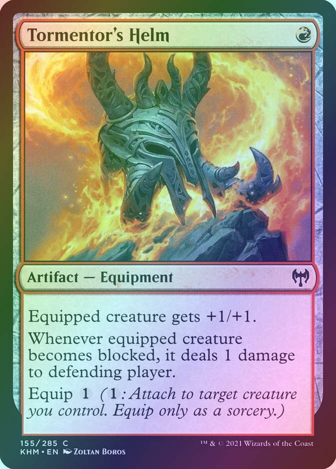 Tormentor's Helm (KHM) (155) / Foil