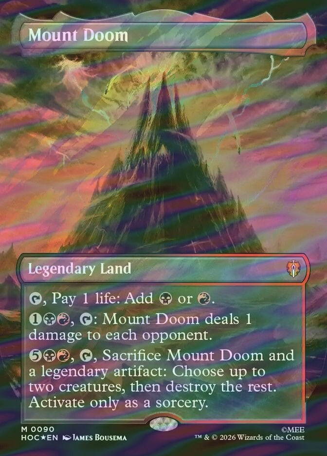 Mount Doom (HOC) (90) / Surge Foil