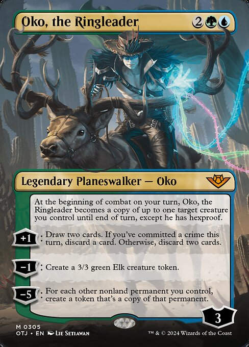 Oko, the Ringleader (otj) (305) / Borderless