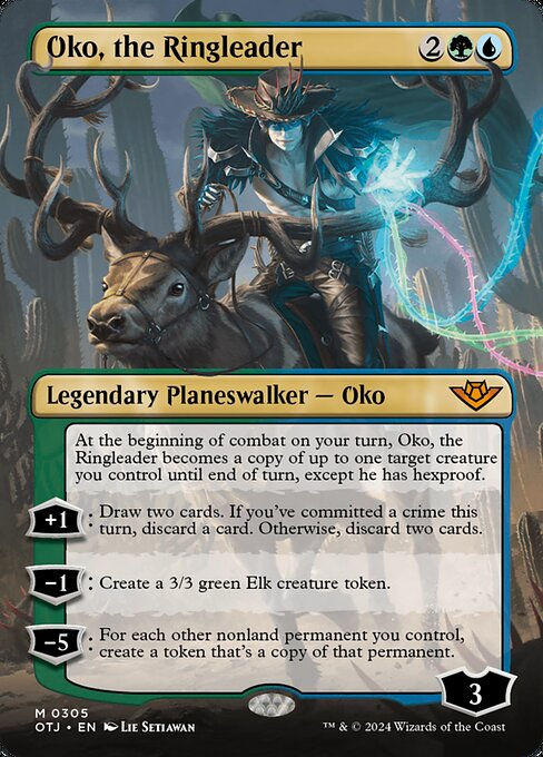 Oko, the Ringleader (otj) (305) / Borderless