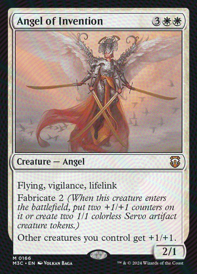 Angel of Invention (M3C) (166) / Ripple Foil