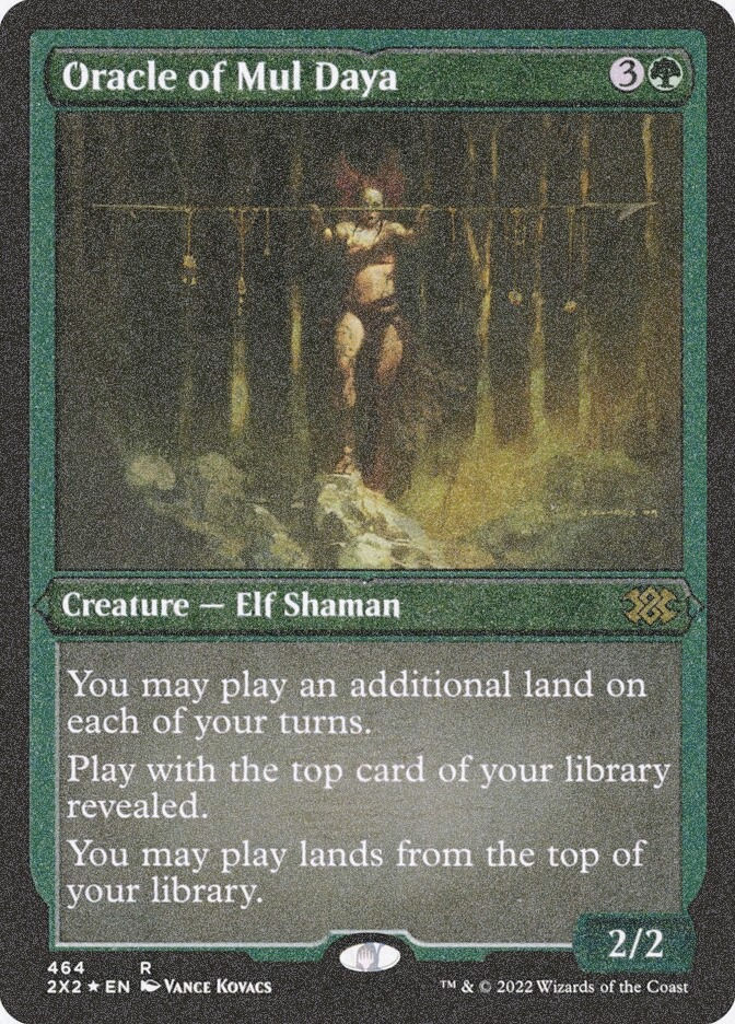 Oracle of Mul Daya (2X2) (464) / Foil Etched