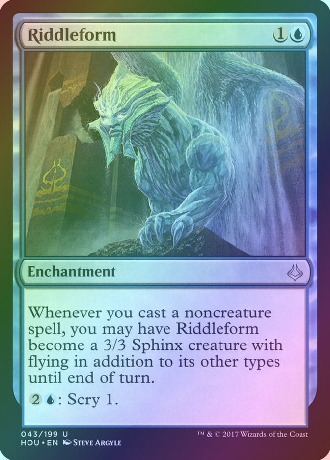 Riddleform (HOU) (43) / Foil