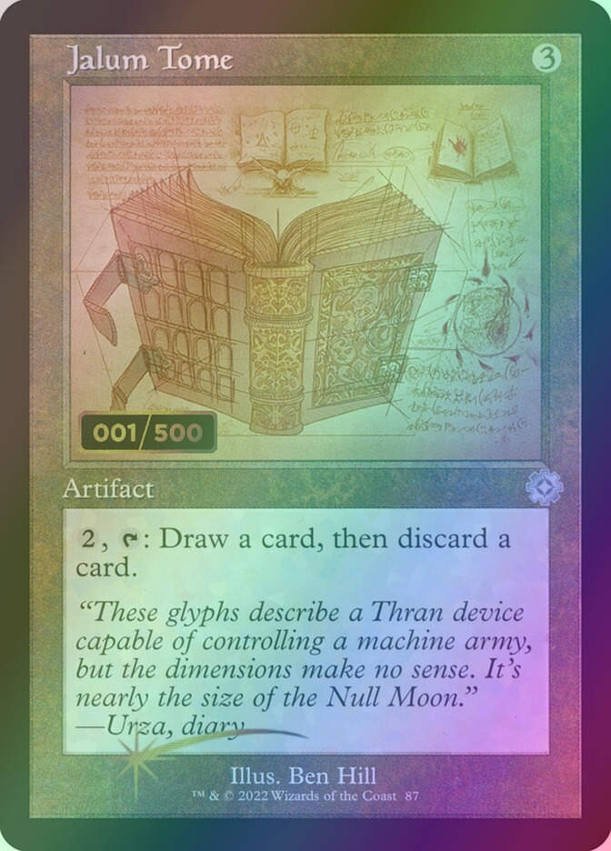 Jalum Tome (BRR) (87z) / Serialized