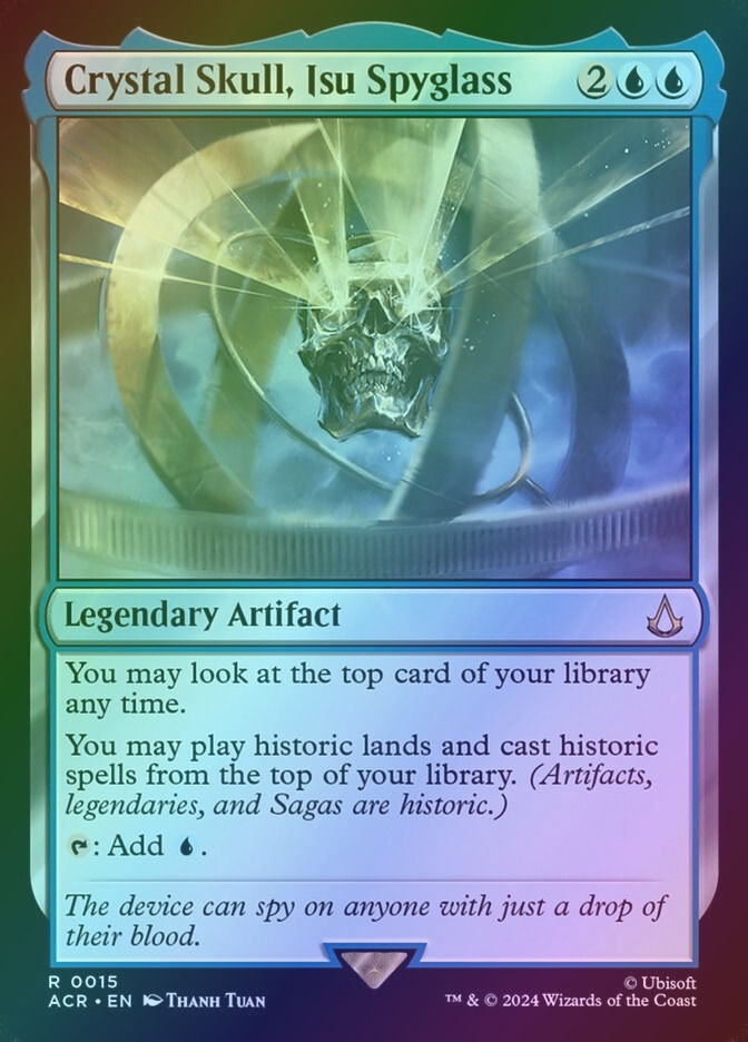 Crystal Skull, Isu Spyglass (ACR) (15) / Foil
