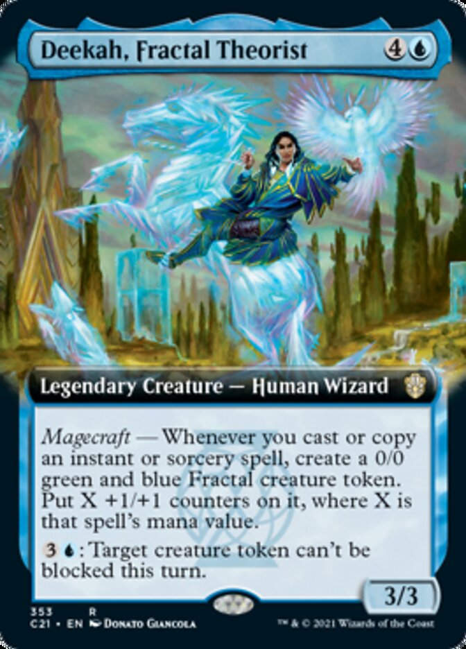 Deekah, Fractal Theorist (C21) / Extended Art