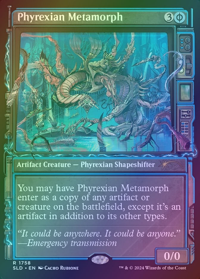 Phyrexian Metamorph (SLD) (1758) / Showcase / Foil