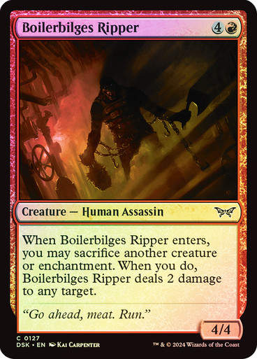 Boilerbilges Ripper (DSK) (127) / Foil