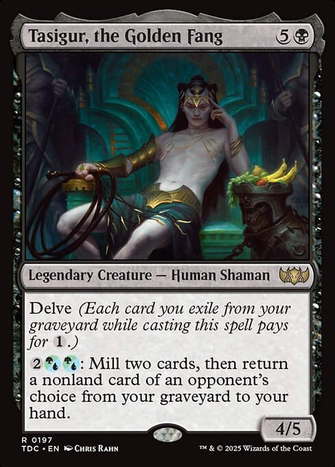 Tasigur, the Golden Fang (TDC) (197)