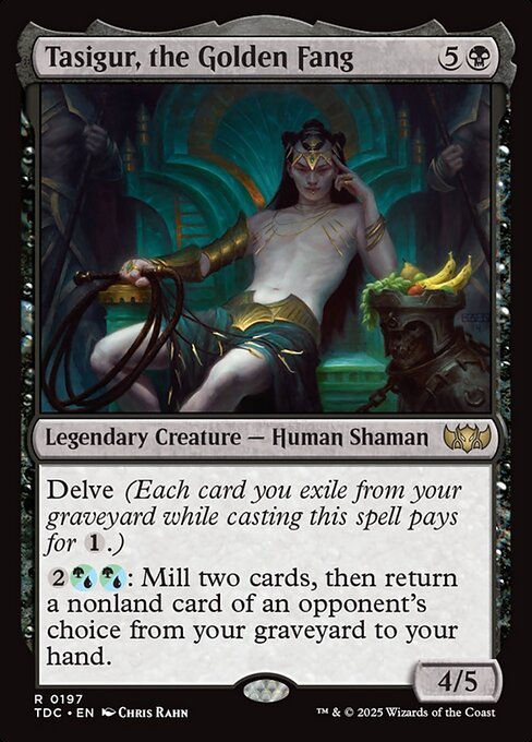 Tasigur, the Golden Fang (TDC) (197)