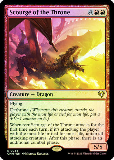 Scourge of the Throne (cmm) / Foil