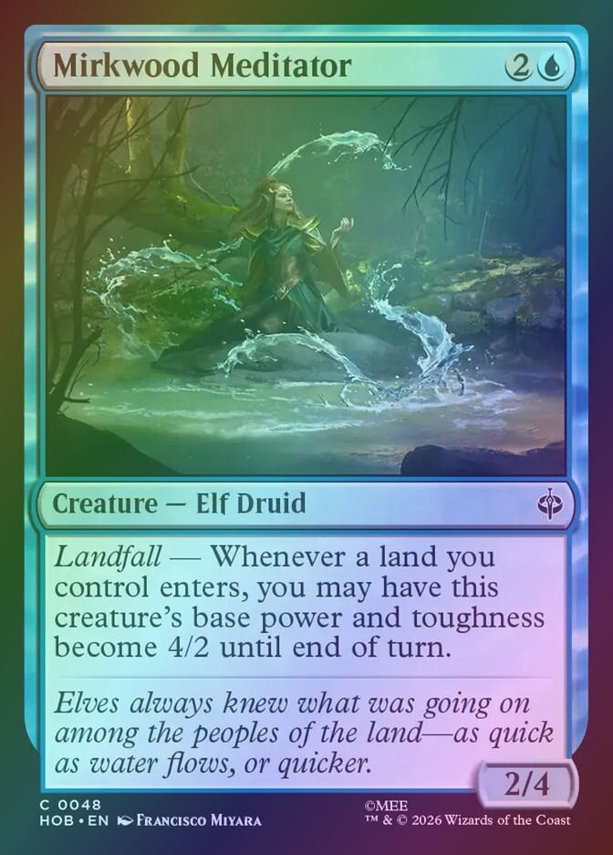 Mirkwood Meditator (HOB) (48) / Foil
